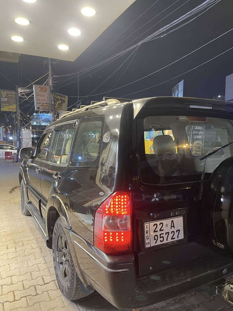 السلام عليكم باجيرو 2003
رقم اربيل بسمي رقم انكليزي الجديد 

محرك 6 سلندر 

كير محرك مكفول 

صدر جديد 

تبريد ممتاز

سريفز كامل للمحرك مسوي 

برغي مناقصهه 

تخم تاير جديد 

مابيهه كلوب نقص 

للبيع او للمراوس بسياره كوريا 

السعر 95 وبيهه مجال 

عنواني بغداد 
***********

حي الجامعه
