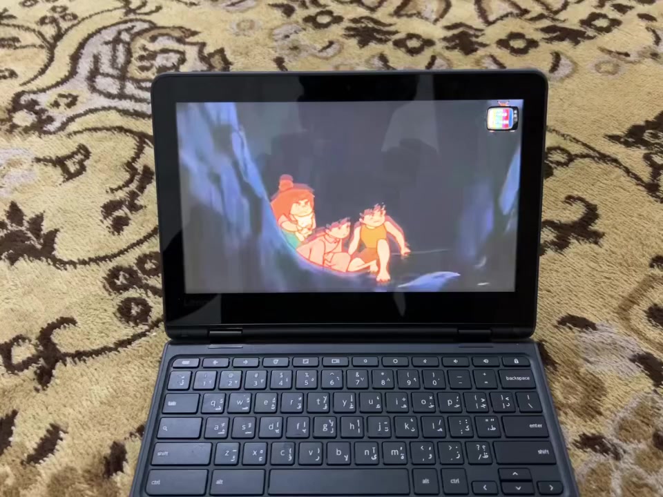 لابتوب وأيباد بنفس الوقت قلاب 360 درجة لمس كروم بوك
*حجم شاشة ألابتوب 12 انج
*ذاكرة الابتوب  32 قابل لتوسع عن طريق رام خارجي
الرام 4 
يحمل جميع البرامج 
نضيف جدا الصوت عالي وضوح الفيديو كدامك السعر 125 وبي مجال لطيبين الاستفسار ***********
