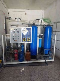 من رخصت ادمن  منظومة ماء ارو للبيع  مع تانكيات ٢ واحد ٥٠٠٠لتر واحد٣٠٠٠...