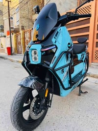 دراجه كهربائيه.. سوبر أيبو (مؤيد طياره) بطاريه _ليثيوم 50 امبير تقطع  ...
