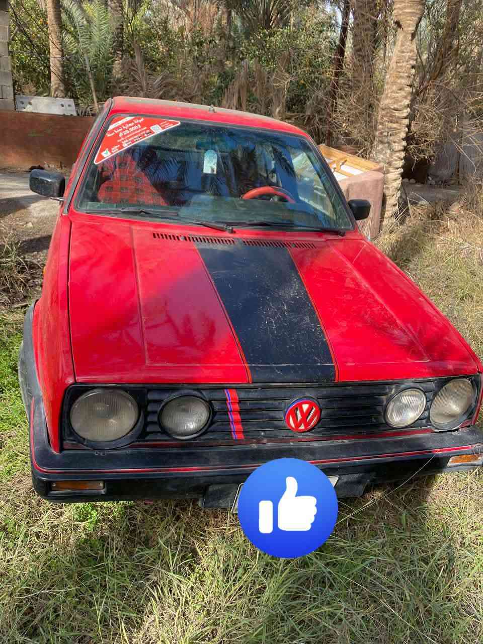 كولف 88فولكس واكن سياره جاهزه على بلاد اي نقص مابيه هزه جديده رقم دولي تحويل مباشر سعر 40 بيه مجال ***********
