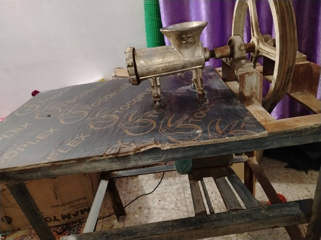سلام وعليكم يوجد مثرمه لحم قياس ٣٢ فقط كهرباء


**إذا كنت صاحب هذا الإعلان وتريد حذفه لأي سبب، رجاءا أرسل رسالة إلى الدعم الفني**
