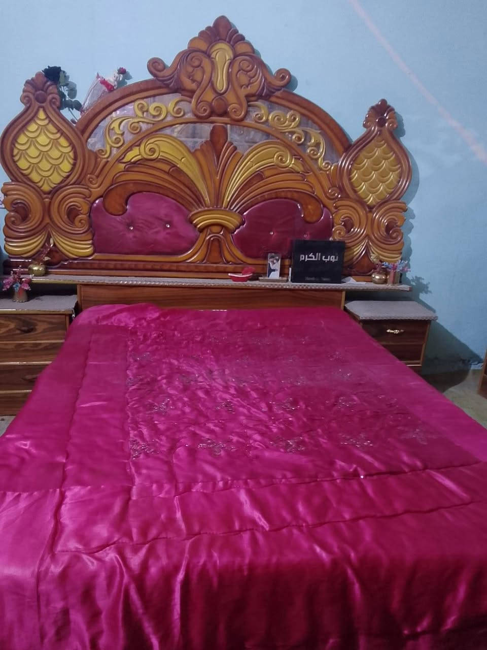سلام عليكم شباب عندي غرفة للبيع جديدا مثل ما بصور بغداد زعفرانيه 600بيه مجال هاتف ***********/واتساب فقط
