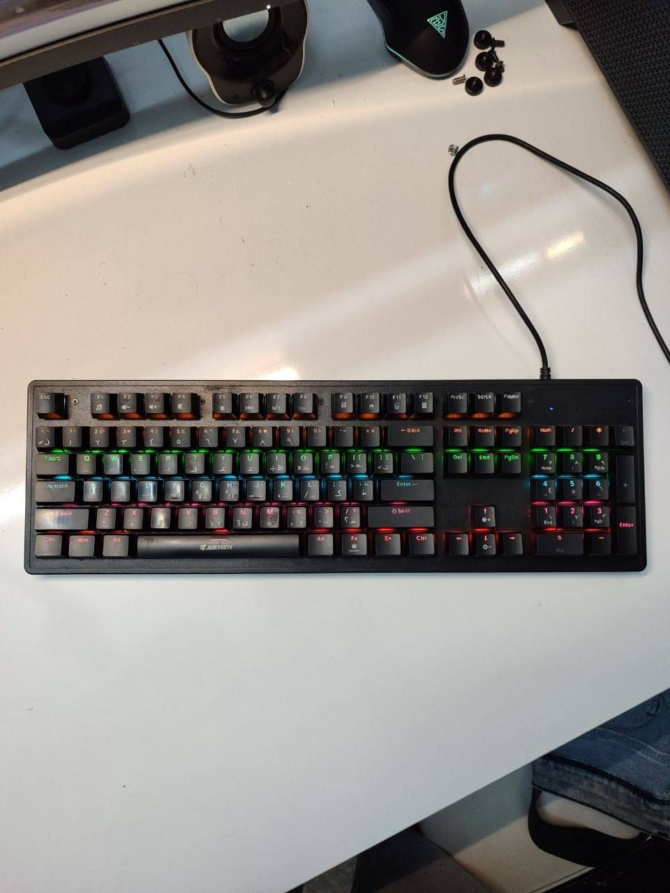 للبيع توصيل موجود

RTX 3070Ti Zotic 3Fans
450 الف 

Micrphone Am8 Fifine White 
45 الف 

Keyboard Sprint JK520
ميكانيكي بلو سويج 15 الف 

للتواصل
***********
