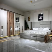 غرفة نوم • ميرت ١٠ قطع • الرمادي