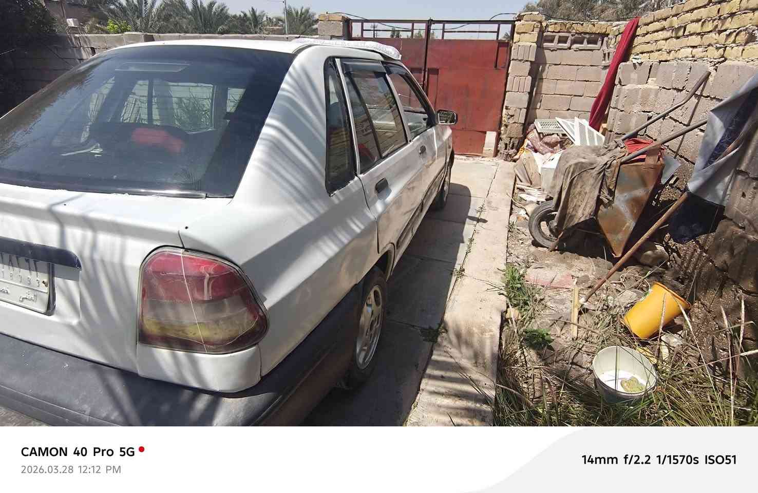 السلام عليكم
سايبه 2010 ديلوكس خصوصي لون ابيض رقم مثنى الماني سنوية منتهية مالكها بسماوة رقم تليفونه عندي بس مغلق كير ومكينه كهربائيات خير من الله تخم تاير جديد باتري جديد عليها غرامات 200 الف سعرها 15 وبيها مجال للشراي *********** 
باقي التفاصيل شوفت العين مع جزيل الشكر والتقدير
