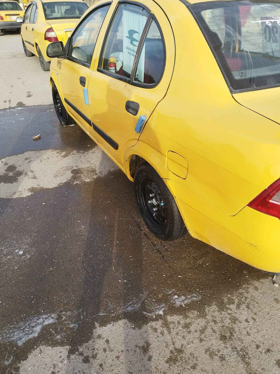 سلام عليكم حبايب طيبه موديل 15 رقم نكليزي مصفره هيه غرامات كير مكينه شواصي مكفولات  تخم تاير جديد صدر امامي خلفي جديد دوشمه جديده مكاني بغداد الحريه اسعر 37. ***********
