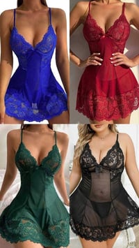 ثوب نوم نسائي • تول ليكرا • مقاسات M-L-XL-XXL