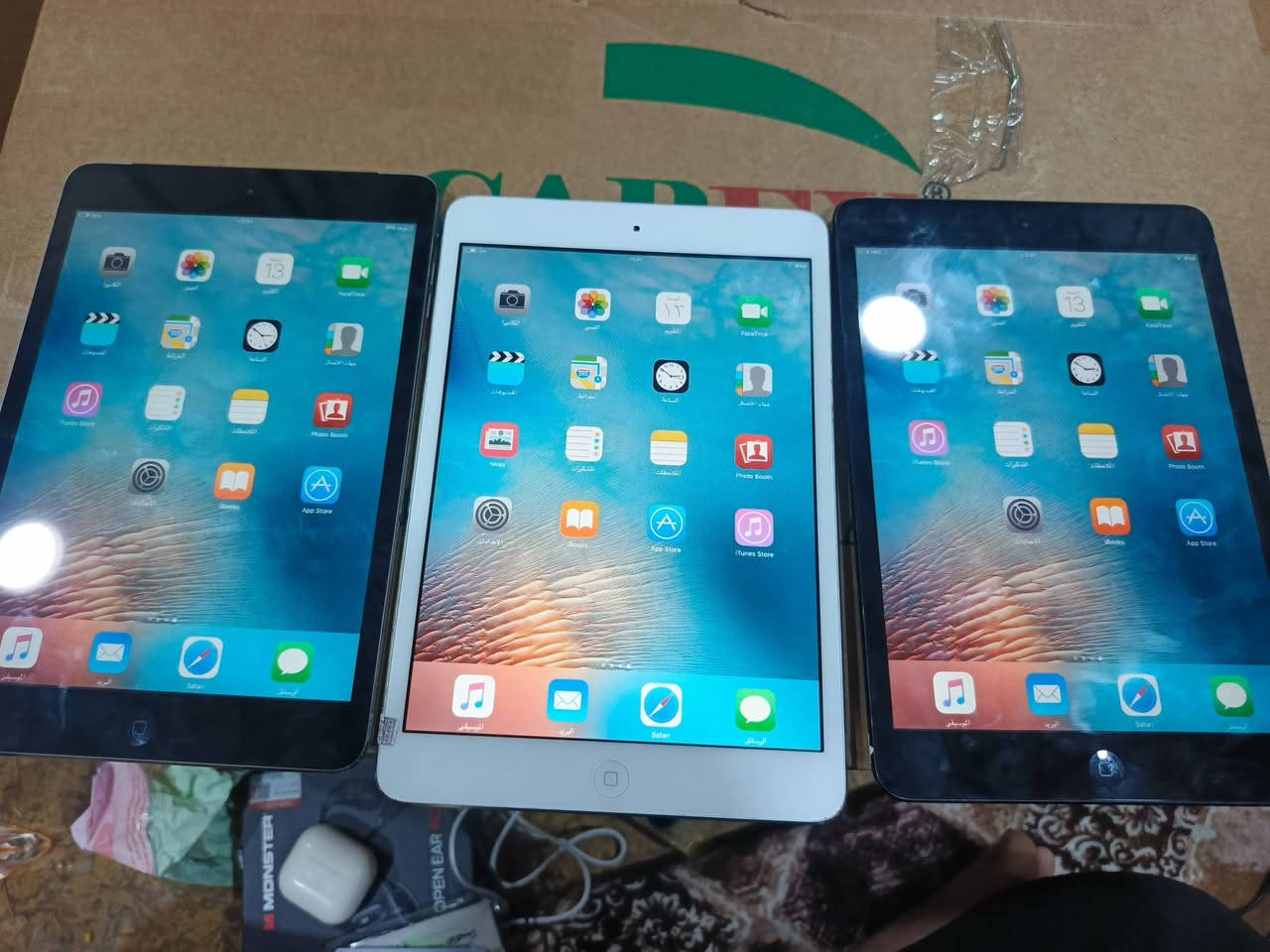 ثلاثة ايبادات مع التوصيل 125 قفلهم الي يريدهم يدخل خاص


**إذا كنت صاحب هذا الإعلان وتريد حذفه لأي سبب، رجاءا أرسل رسالة إلى الدعم الفني**