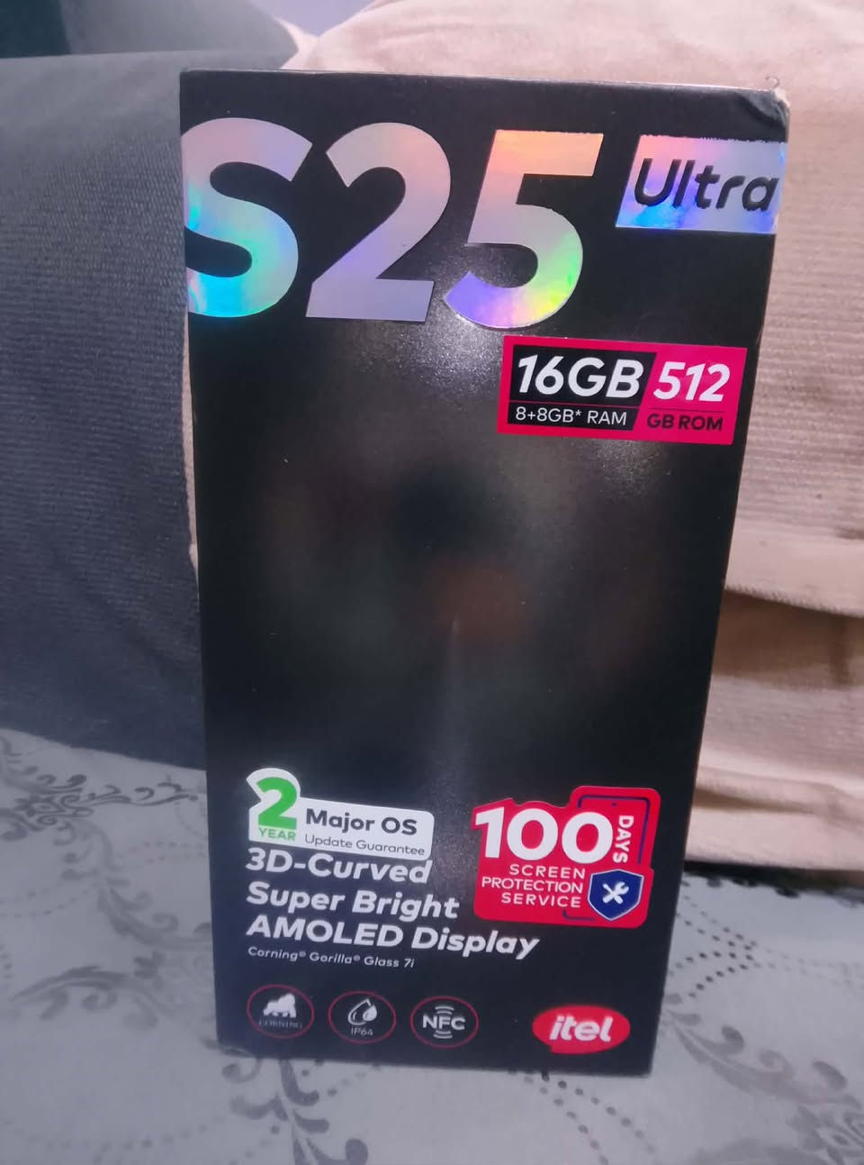 السلام عليكم موبايل آيتل s25 الترا ذاكره 512 وعشوائيه 16 جهاز جديد غير مستخدم شاشه منحنيه فول اوملد جهاز شكله روحه ونحيف جهاز مواصفات فول واحد على واحد ضد الكسر وضد الماء السعر 320 الف


**إذا كنت صاحب هذا الإعلان وتريد حذفه لأي سبب، رجاءا أرسل رسالة إلى الدعم الفني**