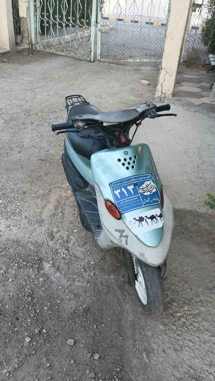 دراجه يوماها 9 للبيع مثل ماموضح بالصوره دراجه مفتوحة مره وحده شلعه ومعدل شرط خرسه اوراق للبيع 225 وبيه مجال قليل للبيع تواصل خاص او الرقم ***********
