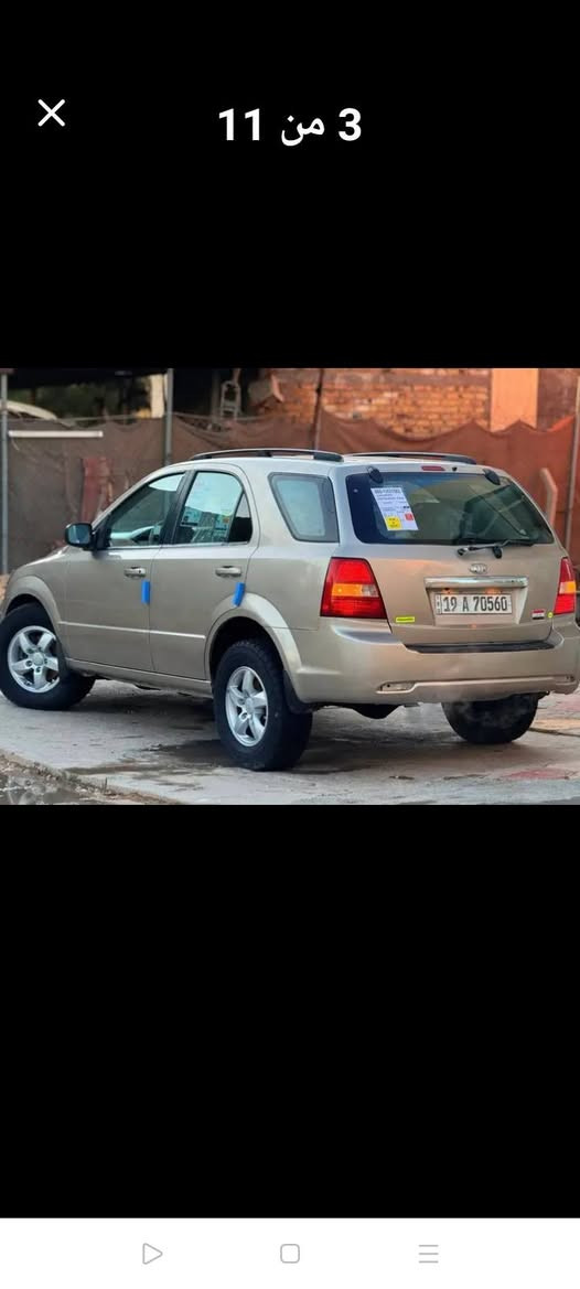 سلام عليكم سيارة لبيع سورنتو 2008وارد امريكي ضرر جالمخ وبنيد جهة اليمين محرك وكير وحداديه مكفوله  تبريد ثلج  تخم تاير وبسمي ومجدد 2029وهزه جديده سعره 78وبيه مجال قليل استفسار على رقم التالي ***********
