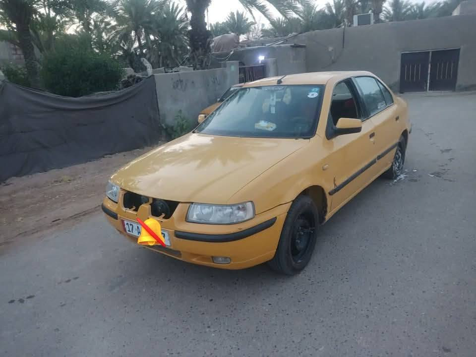 سلام عليكم سمند موديل 11 كفاله من عده البنيد بس مكينه صارلهه شهر جديده رقم انكليزي مصفره هيئه وغرامات مكان الدوانيه السدير ‏‪***********‬‏
