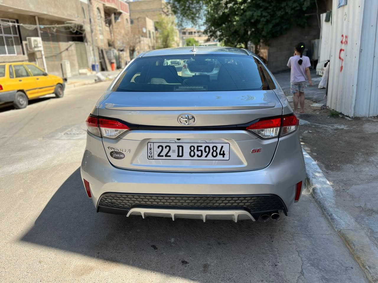 كورلا 2021 امريكي se رقم اربيل سنويه وهزه جدد باسمي ماشيه 116 الف مواصفات فول ماعده الفتحه بصمه السياره حادثه جاملغ خلفي وباب الباب مبدله والجاملغ مصلح وصور الحادث موجوده بالمنشور مكان السياره بغداد الاعظميه لاستقسار اكثر 
***********
