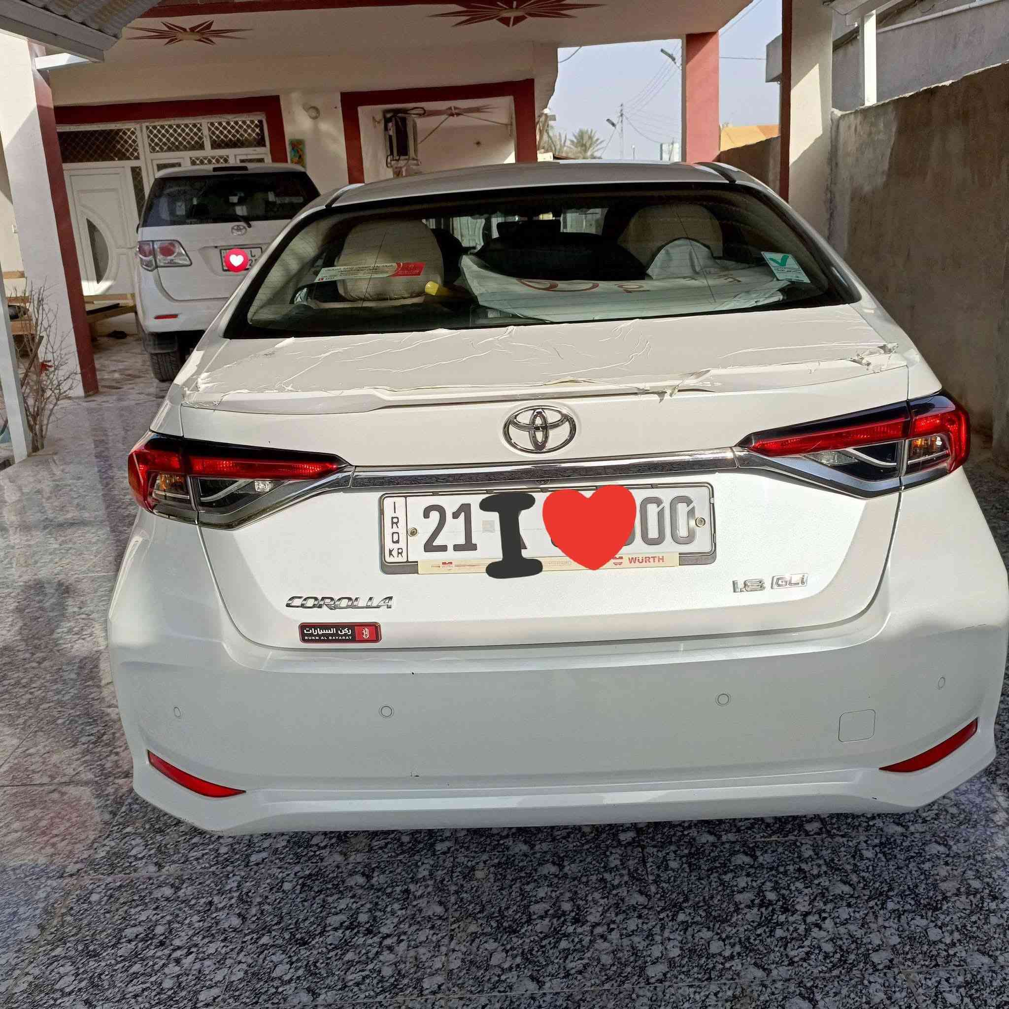 ‏‎
كورولا خليجي ساز الاصلي 2023
‏  
‏ ‎ماشيه 100 ألف 
فول ماعدا الفتحة 
بصمة 
بصمة اصبع
مري اشارة و شفط 
حساسات امامي وخلفي 
تحكمات ستيرن 

السيارة مداريها دهن من الشركة اجيبة برغي مامخلي علية 
السيارة بيه شخط تقريبا 3سانتيم بباب الصدر ورصعة باب الخلفي صغيرة اخر صورتين موجودات 

السعر/169 ورقة لان مستعجل على البيع

رقم سليمانية مميز . بأسمي تحويل ثاني يوم

مكاني/ديالى -الخالص 

رقمي للتواصل/***********
