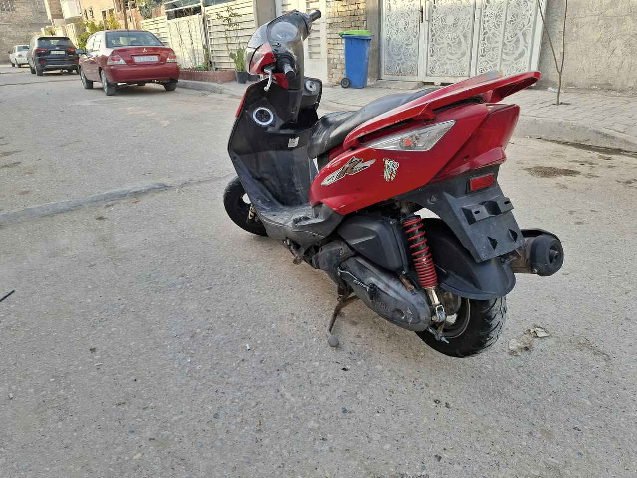 ماكس ثعلب ١٤٠ /دراجه كل نقص مابيهه مكينه خرسه كهربائيات شغاله سلف هندر لايت زنون تايرات جدد /ب٥٠٠ وبيهه مجال /بغداد الشعب/***********/
