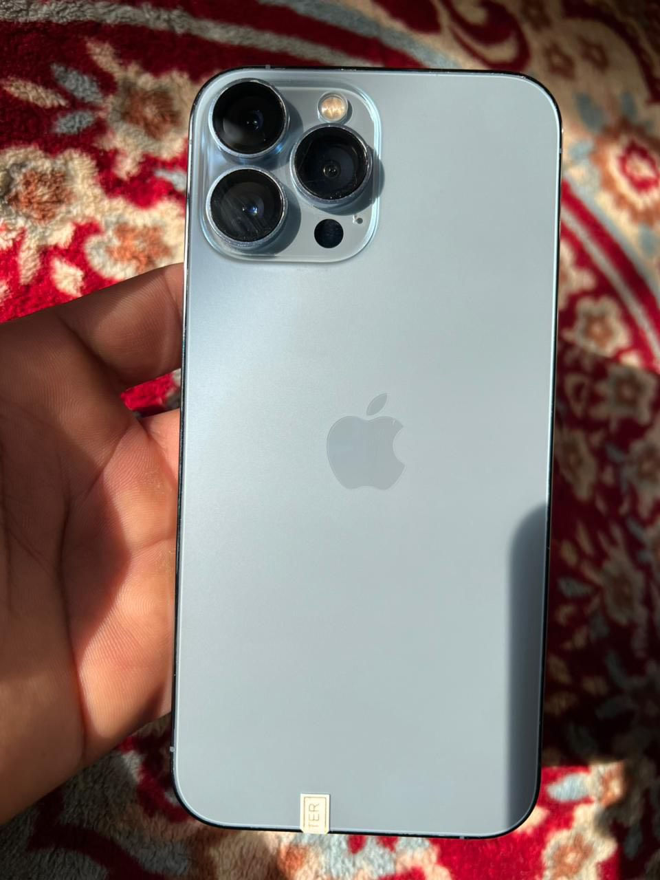 السلام عليكم ايفون 13  برو ماكس بطاريه 🔋90(‭0772 774 1507‬ الستفسار
