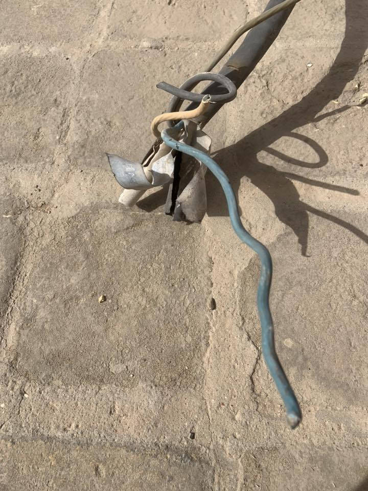 سلام عليكم 
كيبل للبيع ٤ خطوط طول ١٩ متر 
تريد كهرباء شغال او اسوي كلوات اني ابيع هل موجود 
مكاني الحله مقابل الاثار 
اتصال ***********
