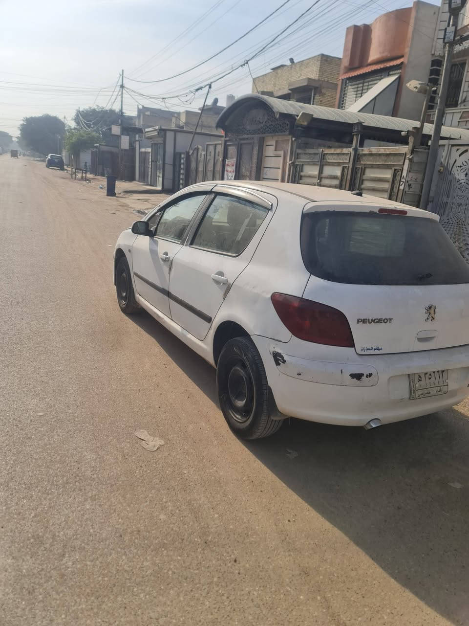 بيجو فرنسي 307موديل 2006كيرمكينه ياباني كورله اوتوماتيك كفاله بيها دخانه سوده بسبب الأيسي مكينه كير تبريدثلج  كفاله تخم تاير جديد باتري جديد سنترلوك  بس الأيسي يخربط بغداد وكاله مروريه بأسمنا تحويل مباشر شرط ماعليها فلس ادور مراوس حتا لو اغلئ والفرق اقصاط  بيع ب 35ورقه واتساب *********** بغداد العبيدي
