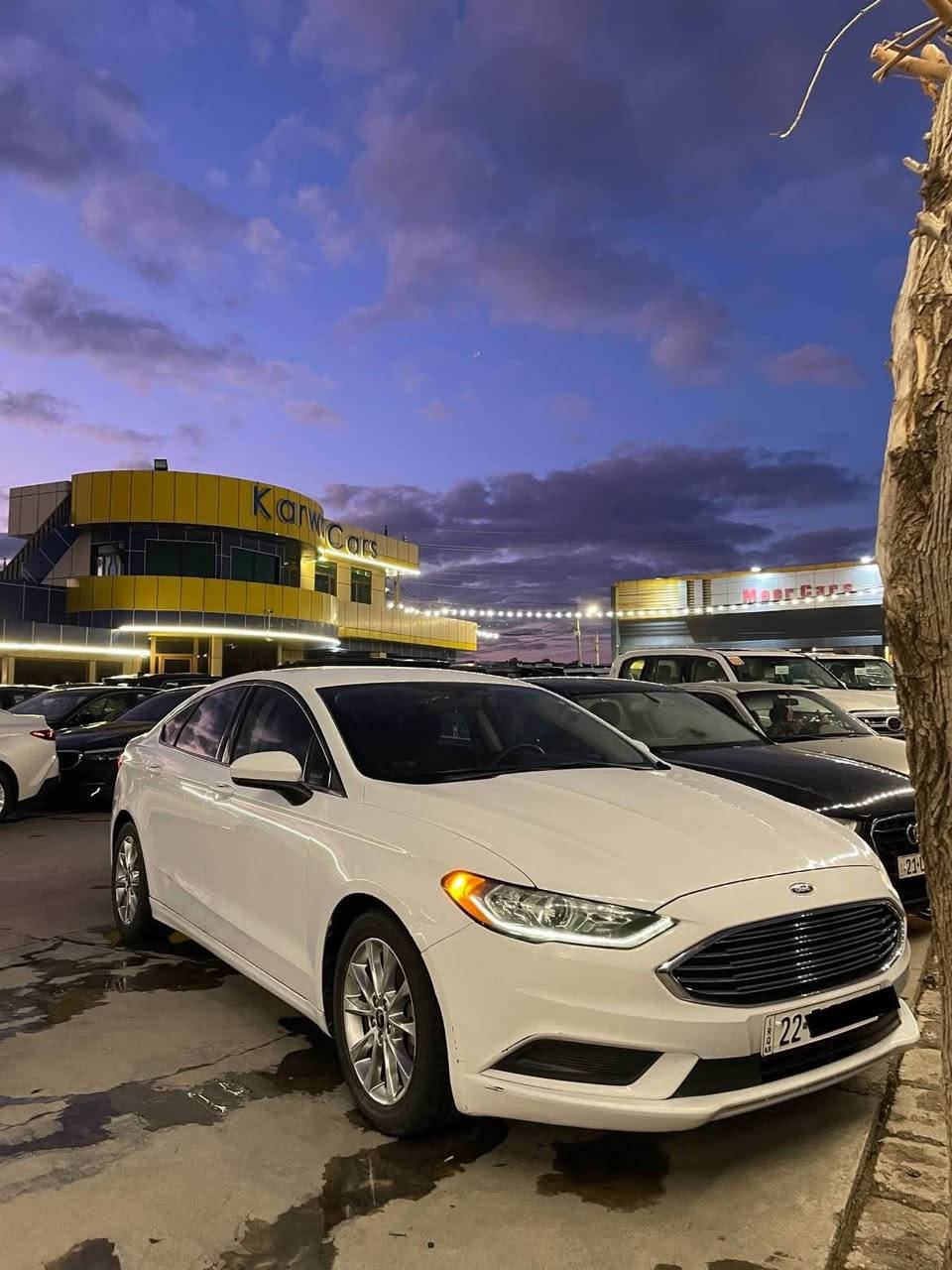 Ford Fusion SE 2.5L
2017
Clean Title 
‎مكينة 2.5L i4

‎كلين تايتل دخولي إبراهيم خليل يعني مكفولة من ضربة و سيارة نظيفة مال بيت 
‎مواصفات:
‎كشنات كهربا
‎تبريد مركزي 
‎حاسة
‎تبريد متفرق …..

‎بي إدامة دائمة و كلشي جديد بي 
‎٤ تايرات جديدة 
‎باتري جديدة قبل جم يوم بدلتها
‎دهن و فلتر جديد 
‎سنوية جديدة و باسمنا لحد٢٠٢٩
‎كل شي بشرط (تحويل، غرامة، مكينة، كير، صبغ ….)
*********** فايبر السليمانية, العراق
