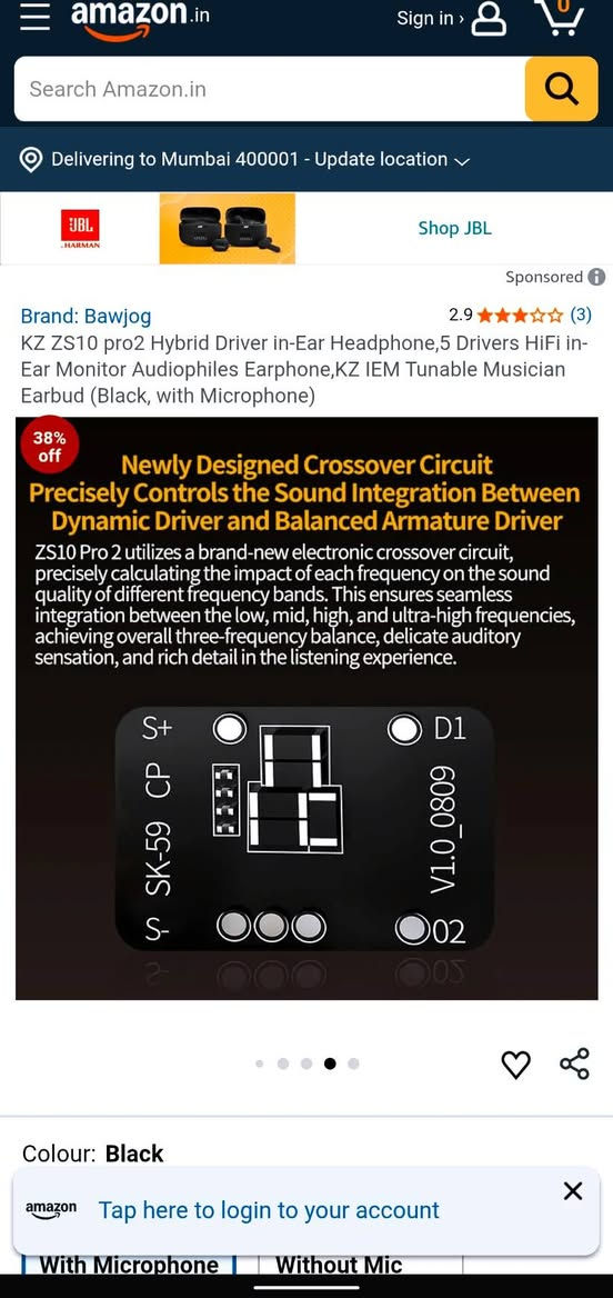 سماعة ماركة KZ صوتها خرافي ومفولة مواصفات وبسعر 25الف يوجد توصيل لجميع محافظات


**إذا كنت صاحب هذا الإعلان وتريد حذفه لأي سبب، رجاءا أرسل رسالة إلى الدعم الفني**