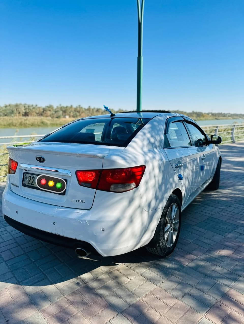 للبيع كيا سيراتو 2012 خليجي رقم أربيل  بأسمنه تحويل مباشر سنويه لل ٢٧
فول مواصفات عدا بصمه 
فتحه 
شاشه اندرويد 
حساس خلفي +كامره 
تحكم ستيرن جهتين 
يدات نيكل 
تخم تاير +ويل كب 
كيج ليزري 
محرك 1600بلادي 
صدر جديد 
اشاير مري +مري شفط 
السياره مقفوله من صبغ وسونار مرفق مع صور 
السعر 117 وبيها مجال 
للتواصل ***********
مكان السياره الأنبار قضاء هيت
