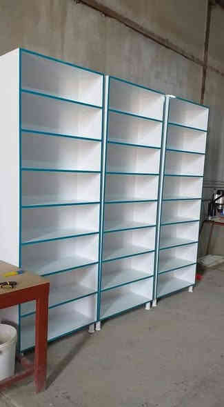 رفوف وفاترينات حسب طلب الزبون المحترم 
تتوفر عدنا عدة موديلات و ديكورات واسعار متعدده أيضاً 
فقط رفوف بدون اي اضافه سعر القطعه 100  الف .
للصحاب الاسواق و الصيدليات و المكتبات 
شغل راقي تسكام 
للطلب والاستفسار الاتصال بالرقم *********** متوفر وتساب تلكرام 
بابل المسيب نزلة اولاد مسلم مقابل دائرة كهرباء المسيب مجاور بناية الرحمن مكتب مصطفى 
يوجد توصيل لكافة محافظات العراق
