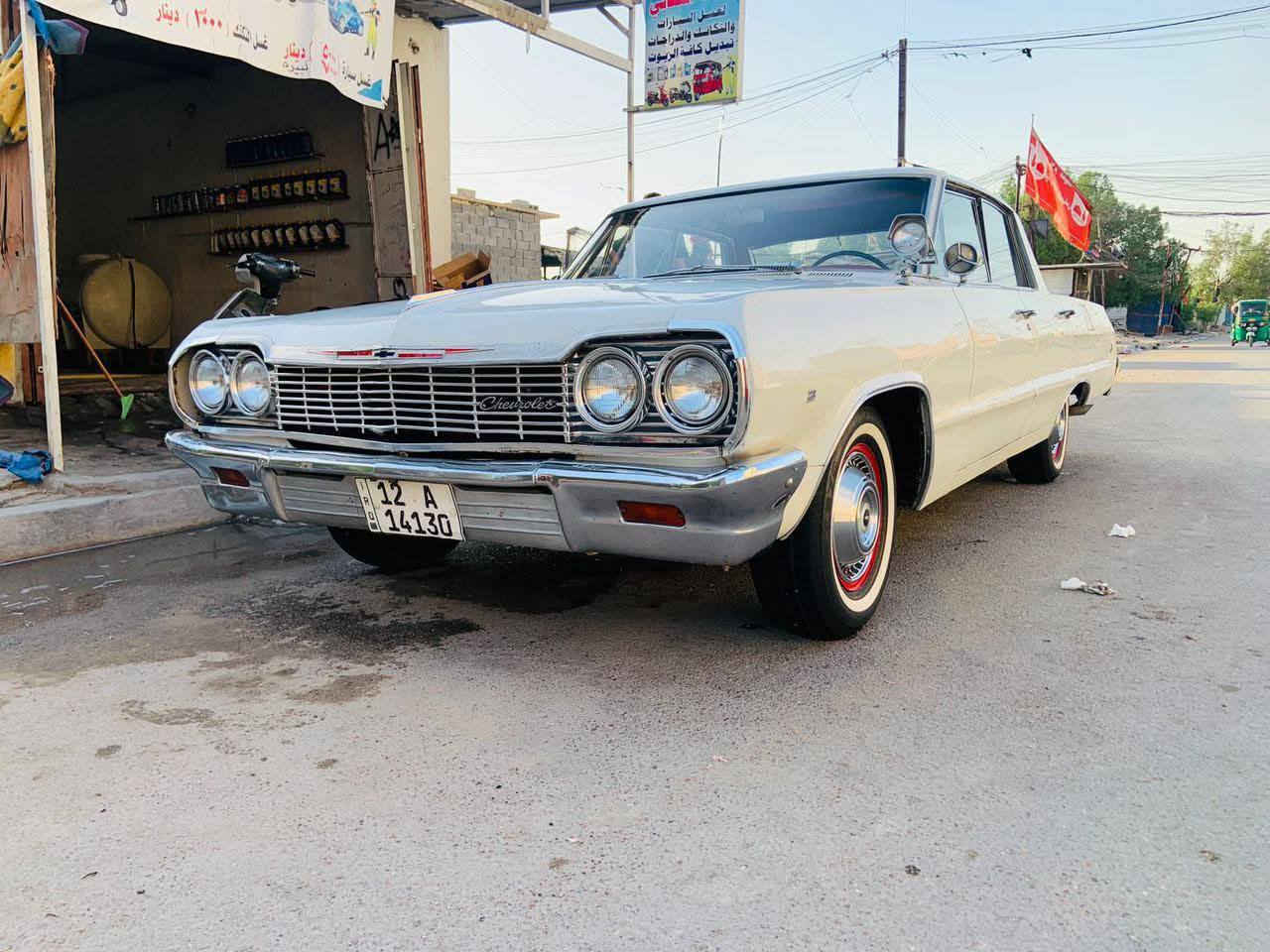 شوفرليت امبالا 1964
مكينه بلاد كير اوتماتيك 
باور ستيرن باور بريك 
بااسمي  

تحويل مباشر 

رقم صاحب السيارة 
***********
