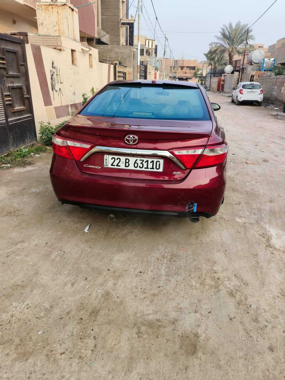 كامري 17 se
3 قطع
ويل كروم
شاشه كبيره
تحكم ستيرن
سبورت شفتات
تحديد مسار
مثبت سرعه
فتحه سقف
كشنات جلد
لايت زنون
محرك ٢٥٠٠ 
سعر 162 بيها مجال بسيط
هاتف ***********
