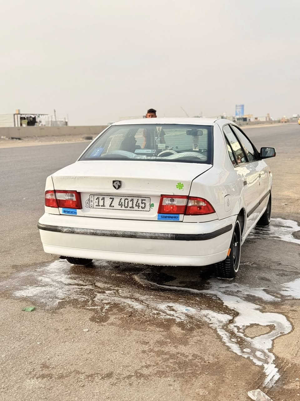 سلام عليكم
سمند 2010بسمي 

جاهزه من كلشي 

تخم تاير 

حداديه 

كير و مكينه شرط جدد 

رقم بغداد دولي بسمي 

السياره كفاله من التبديل 

بيه رش صبغ جوا المرايه صفحت العبري 

والسياره كله ع بلاد 

سعر 52 وبيه مجال 

***********
