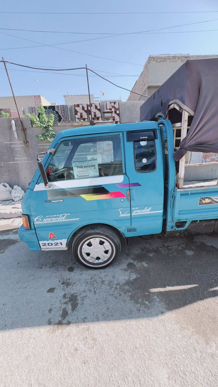 السلام عليكم 
كيا بنكو موديل 94 رقم بغداد للبيع (مكينه كير شاصي ) كفاله عامه سنويه مشروع وطني السعر 52وبيها مجال 
للاستفسار الاتصال على الرقم ***********

