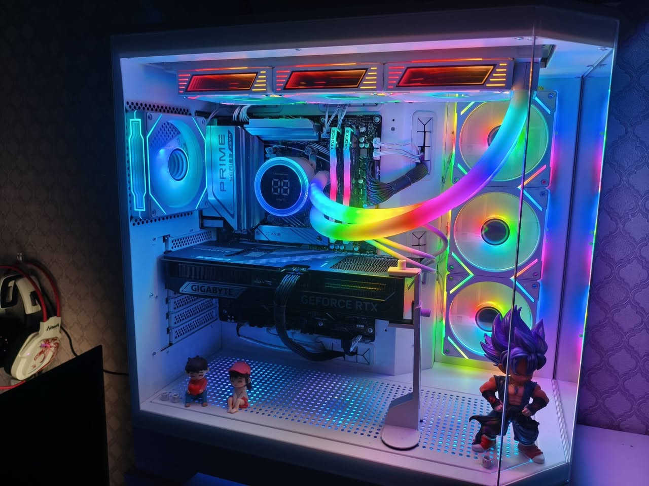 السلام عليكم
كيس استعمال شهرين  نظافة 100% مع كامل الكراتين
Ryzon 7 7800X3D
RTX 5070 Ti 16G gigabyte 
Tforce 32G (2*16) DDR5 6000MT/s
مذربورد  Asus praim X670-p Wifi
M.2 4T Hiksime (4T انتبهو سرعة 7445)
بور سبلاي Mass 850 W gold 80 plus
10 Fan ARGB مع المبرد المائي
كيس SAMA

براندات كلش قويه واستعمال كلش خفيف 

السعر 3.700.000 بيها مجال
***********
البصرة 
توصيل موجود
بدون احراج اذا توصيل يحول عربون وادزها اله
