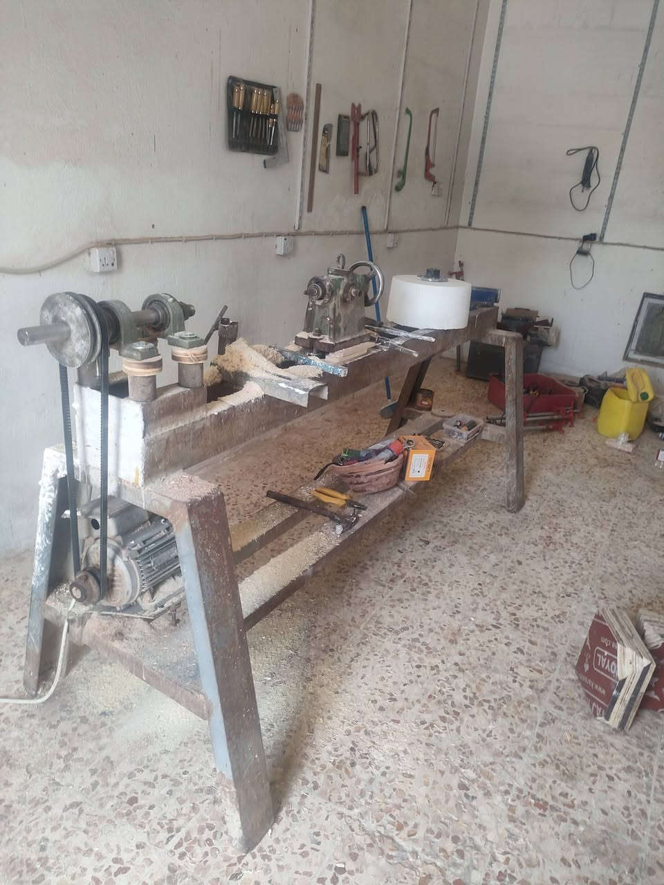 تورنة خشب للبيع
فخات اربعه دريل شحن منشار تخريم يدوي او

منشار تخريم منضدي

محل كامل كل ادوات للاستفسار اتصال علي

صاحب المحل  المحافظه واسط.  تكدر تتواصل واتساب 

***********

