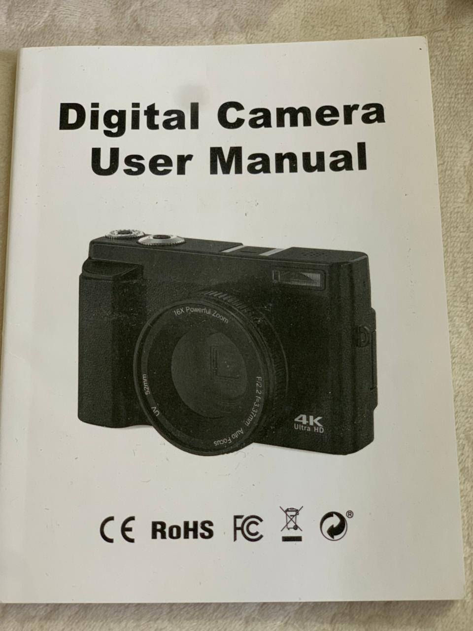 السلام عليكم
كامره 4k مع كامل ملحقاتها
السعر مع التوصيل 50 الف 
الكامره جديده غير مستعمله


**إذا كنت صاحب هذا الإعلان وتريد حذفه لأي سبب، رجاءا أرسل رسالة إلى الدعم الفني**