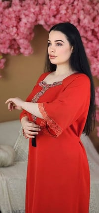فستان مغربي • شيفون دانتيل • ٦ درزن