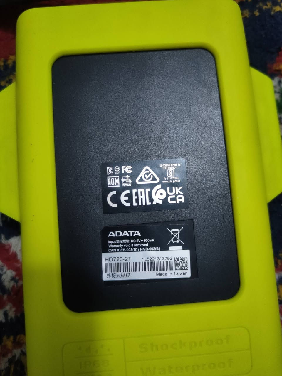 للبيع هارد HDD ADATA
1.8 تيرا
سعر 90 بي مجال بسيط 
مكان بغداد


**إذا كنت صاحب هذا الإعلان وتريد حذفه لأي سبب، رجاءا أرسل رسالة إلى الدعم الفني**