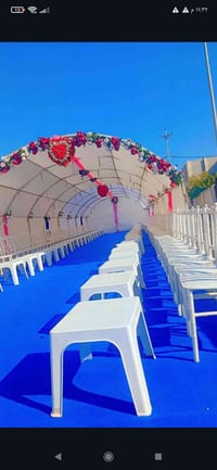 تجهيز كوشات الخطوبة والمناسبات بأنسب الاسعار اتصل على الرقم وبيك خير و...