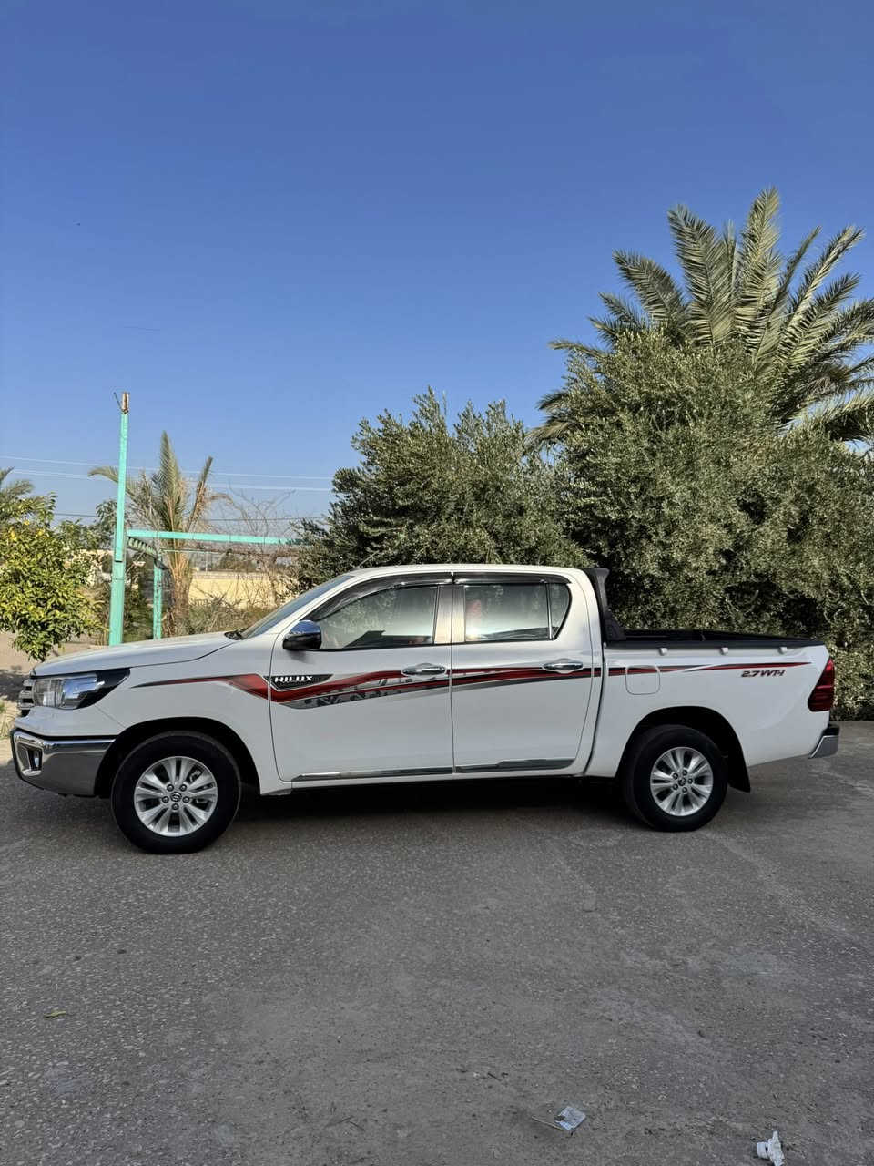 السلام عليكم
بيك أب تيوتا هايلوكس 
2025 ناصي اوتوماتيك رقم اربيل 
سياره فول مواصفات معروفه 
شركة ساز ام الضمان 
مري شفط 
شاحن لاسلكي 
تدفئه تبريد بالكشنات 
حساسات محيطيه 
كامره خلفيه
ماشيه 27 الف
رقم اربيل انكليزي تحويل ثاني يوم مداور تريد وكاله 
8 تبديلات دهن بلاش او ضمان 3 سنوات
بنيد جكات 
مكفولة كفاله عامه
سيارة مدوشمه من الداخل كلها ارضيه 
جلد كشنات ستيرن مغلف
العنوان بابل  
السعر 315$
*********** 
للاستفسار الاتصال على الرقم
