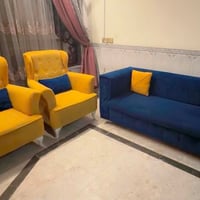 تخم جديد ونضيف يوجد ضرر بسيط جدا كما موضح اسفنج جدا قوي وممتاز كراسي ع...