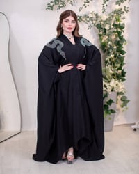 عباية اماراتية • ستراس حراري • فري سايز