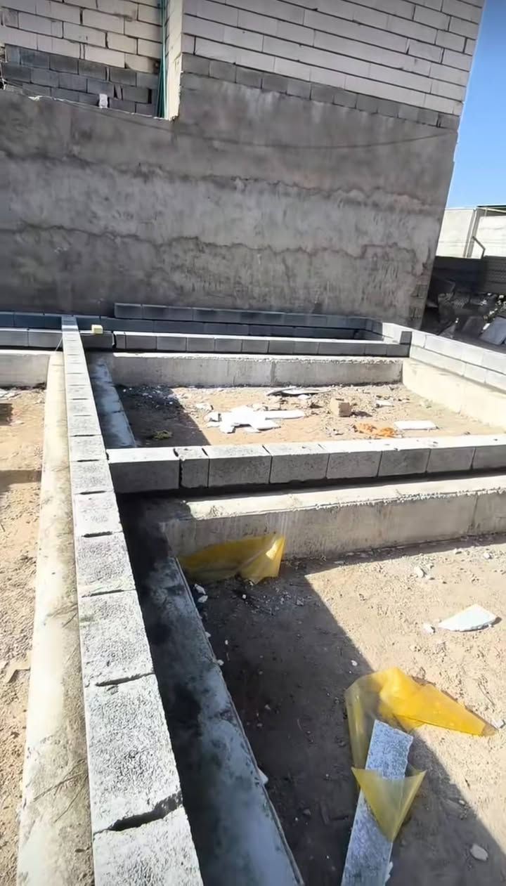 سلام عليكم خلفه بناء بلوك طابوك شغل درجة اولى ‏‪***********‬‏!! ‏‪***********‬‏اتصال ـ واتساب 👌
