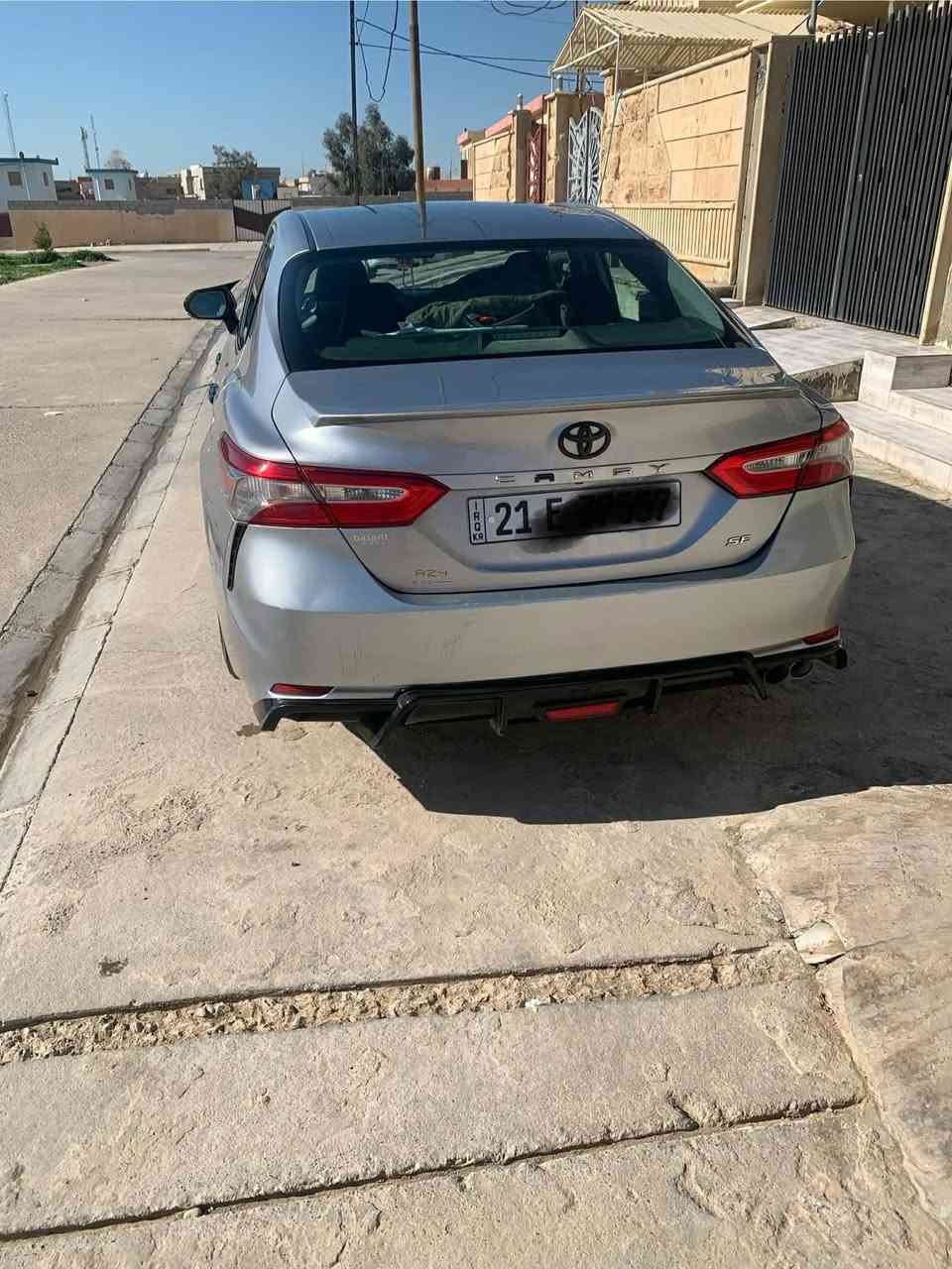 كامري 19 سلفر se بدون سلايت. ضرر  بارد ربع جاملغ خلفي 
ربع جاملغ امامي  بدون ايرباك. وبدون ضربة ماشي  122   Mil رقم سليمانية   سنوية لغاية 2030
مكان موصل
سعر عل اتصال 

***********
***********
