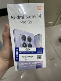 ريدمي نوت ١٤ برو 5G • ٥١٢ • ١٢ رام