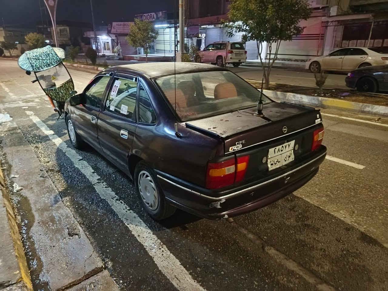 سلام وعليكم وابل فكتره موديل91سياره عجم 20 مكفوله من ماعده طخه بل جاملق خلفي (***********) سنويه ل27
