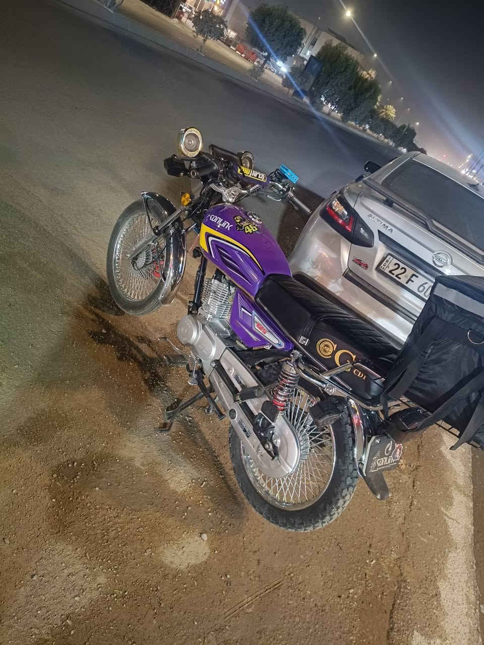 سلام عليكم ماطور أيراني موديل 25 اربعة كير -5نمر للبيـع بعده زيرو للستفسار الأتصال بل رقم ***********
