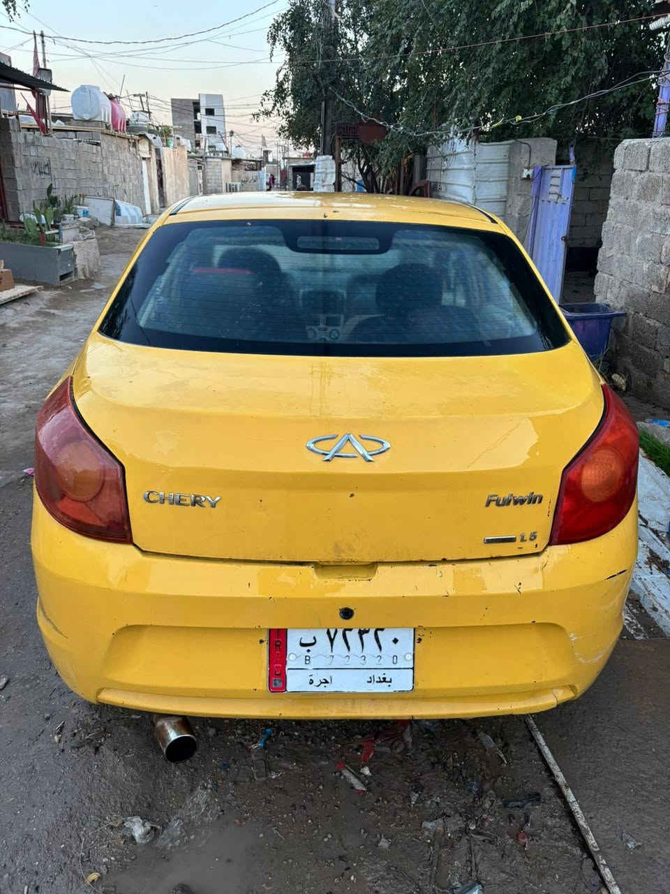 السلام عليكم من رخصة مدير الگروب والأعضاء وبسبب الوعود الكاذبة شيري فلاوين للبيع موديل ١٣ مكينة وگير جيدة حدادية لابأس تايرات نص عمر گشرتها كدامك غرامات وهيئة صاحبها متكفل بيها غرامات ١٠٠ وهيئة ٣٠٠ مستعجل على بيعتها عندي ضرف انطيك رقمة ومستمسكاتة ويريد تحويل والسعر ١٩ وبيها مجال للأستفسار *********** مكانها جكوك
