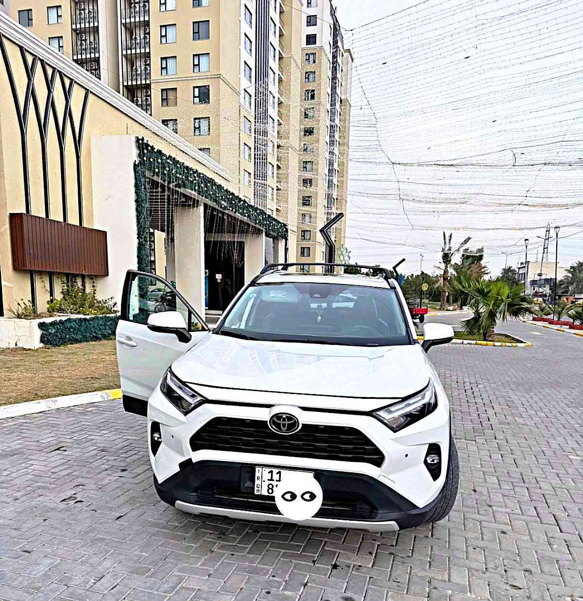 للبيع 
راف فور ابيض 
موديل 23
رقم بغداد 
امريكي xle premium 
فول مواصفات
بنزين
فتحه 
بصمه 
جلد 
رادار امامي وجانبي
صندوك كهرباء
وبعد بيه اهواي مواصفات 
حادث السياره 
جاملغ امامي فقط 
صور الحادث والسونار ناشره
مكاني 
بغداد العامريه 
السعر 228 $
الاتصال
***********
