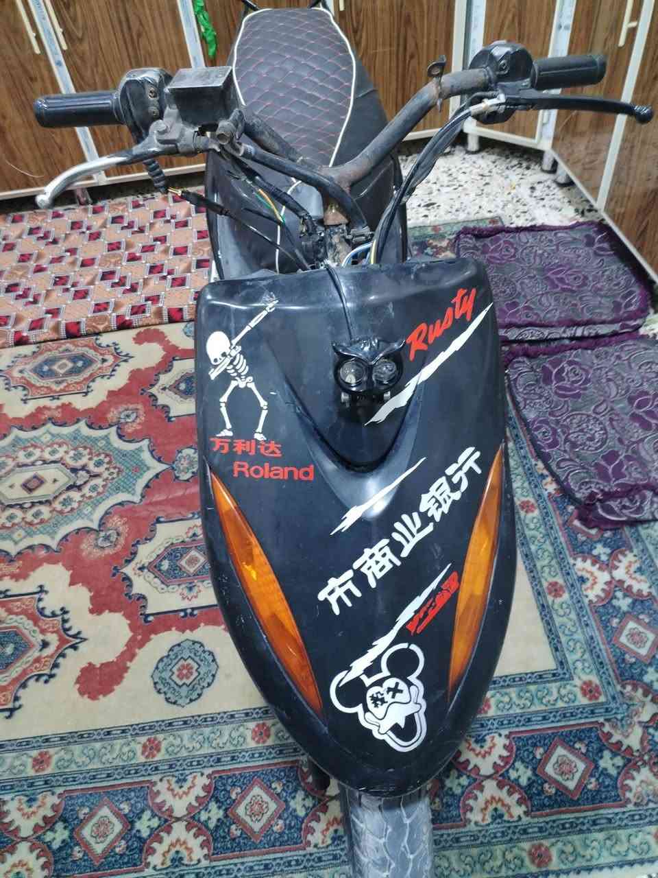 دراجه عدله الفين و ثمانيه مكينه خمسه وخمسين مزوده دراجه شغاله سلف او هندر سعر 350 وبي مجال قليل *********** مكاني كربلاء حي السلام
