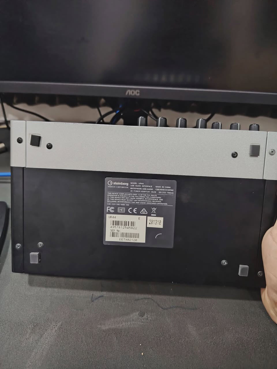 مايك steinberg m01 مع كارت صوت steinberg UR44
مستخدم شرط الفحص


**إذا كنت صاحب هذا الإعلان وتريد حذفه لأي سبب، رجاءا أرسل رسالة إلى الدعم الفني**