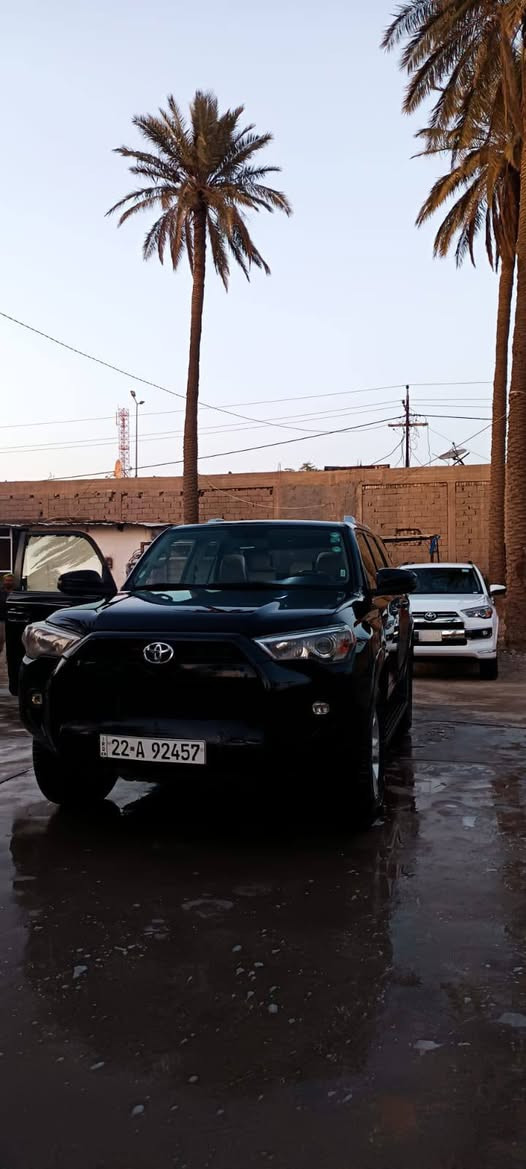 فور رنر 2017 للبيع
السعر 250
مواصفاتsr5
سبعه راكب 
ماشيه 135 ميل 
مكانها واسط قضاء العزيزية او بغداد 
للاستفسار :  772 590 3030
***********
